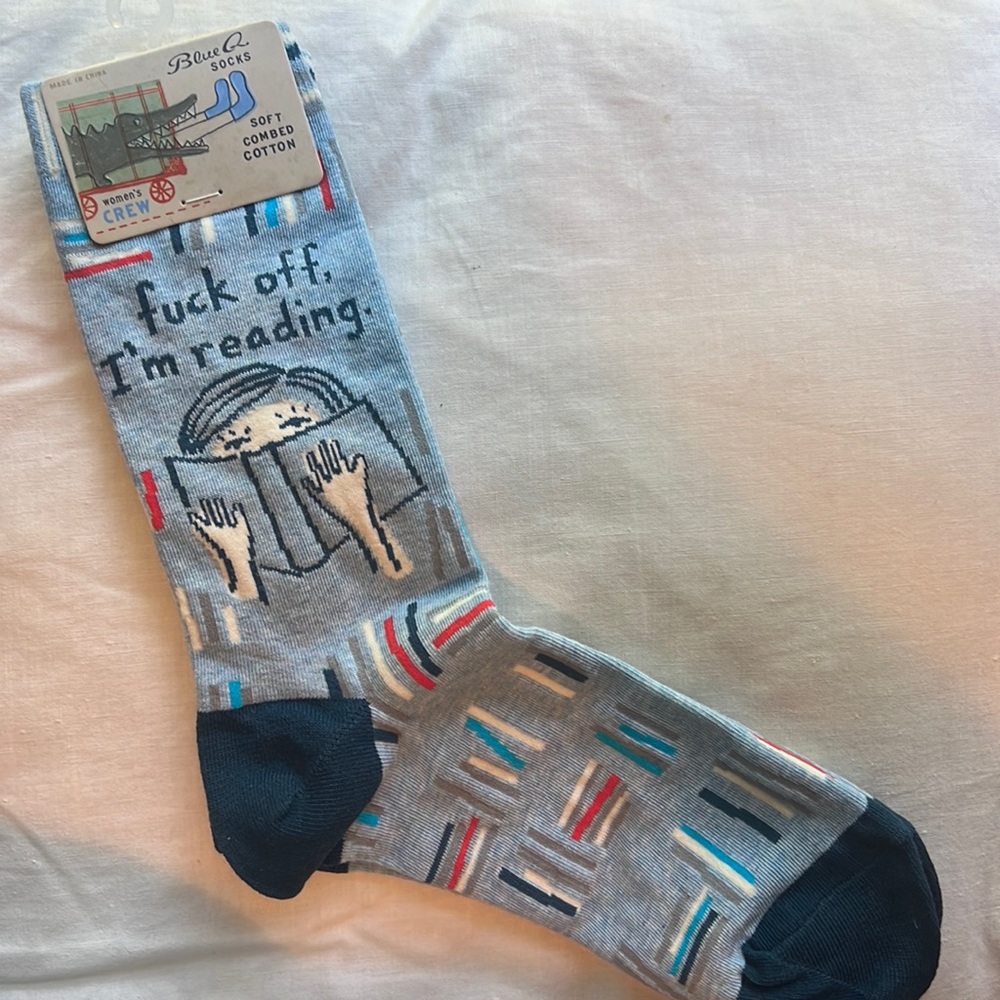Reading socks. Brand new!